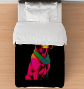 Vintage Dog Park Scenes Duvet Cover - Beyond T-shirts